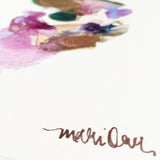 Juliet Colorful Abstract Painting Home Decor by Mari Orr || www.mariorr.com