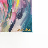 Mirabella Oil Painting Abstract Art Colorful Rainbow by Mari Orr || www.mariorr.com