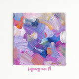 Happiness Minis<br>Original Acrylic Abstract Color Study - Mari Orr
 - 3