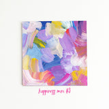 Happiness Minis<br>Original Acrylic Abstract Color Study - Mari Orr
 - 5