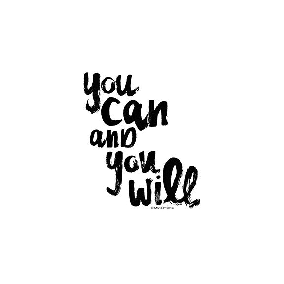 You Can and You Will<br>(FREE DOWNLOAD) - Mari Orr
